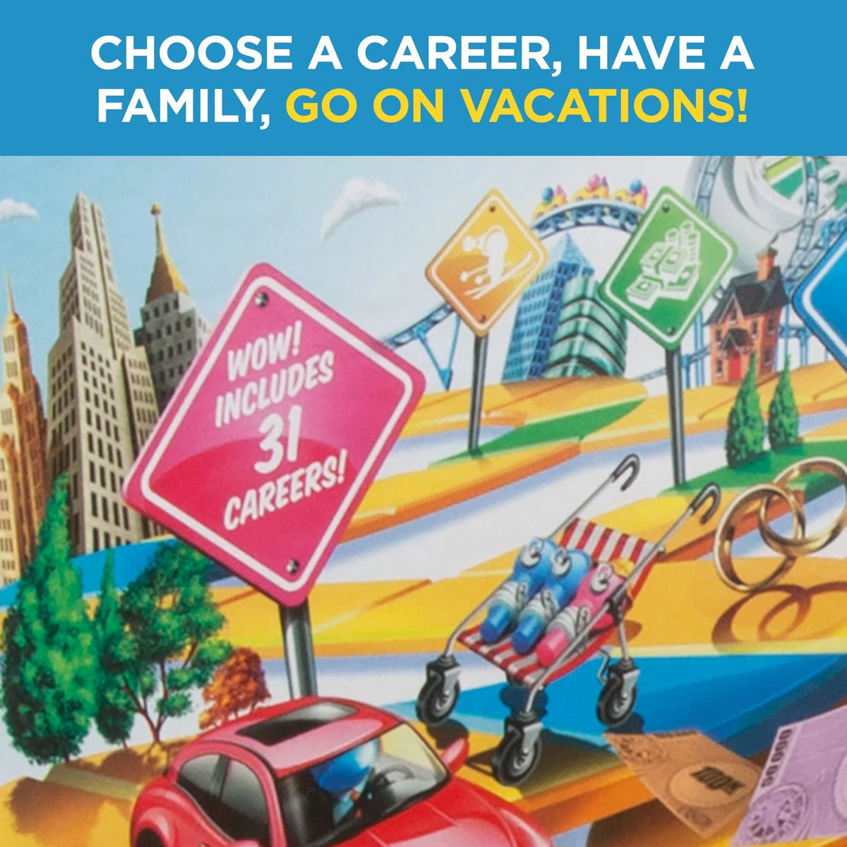 Game of Life Board Game for Hasbro Gaming (Original Version)