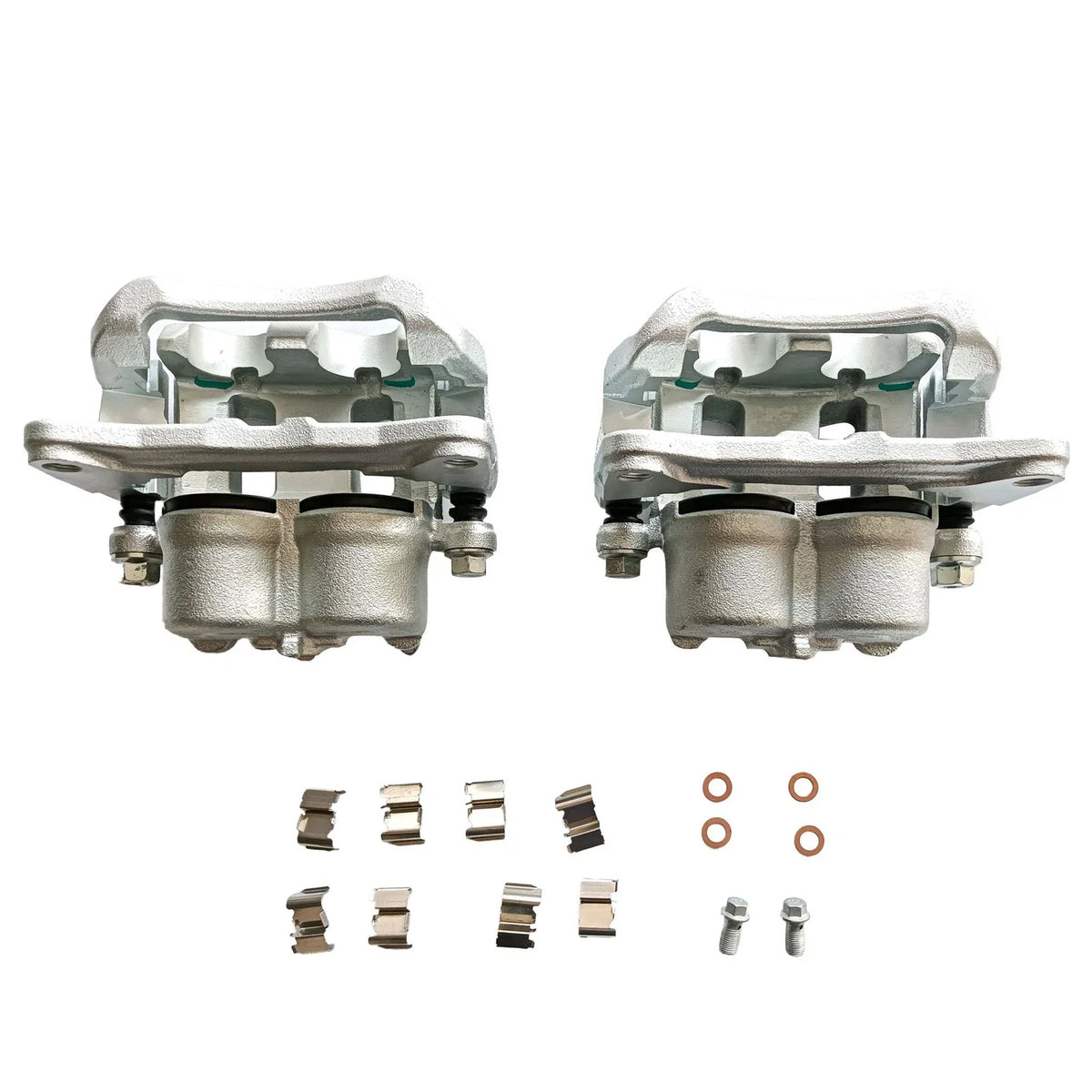 Pair Front Brake Calipers with Bracket for Lincoln MKX (2007–2010) Ford Edge 3.5L