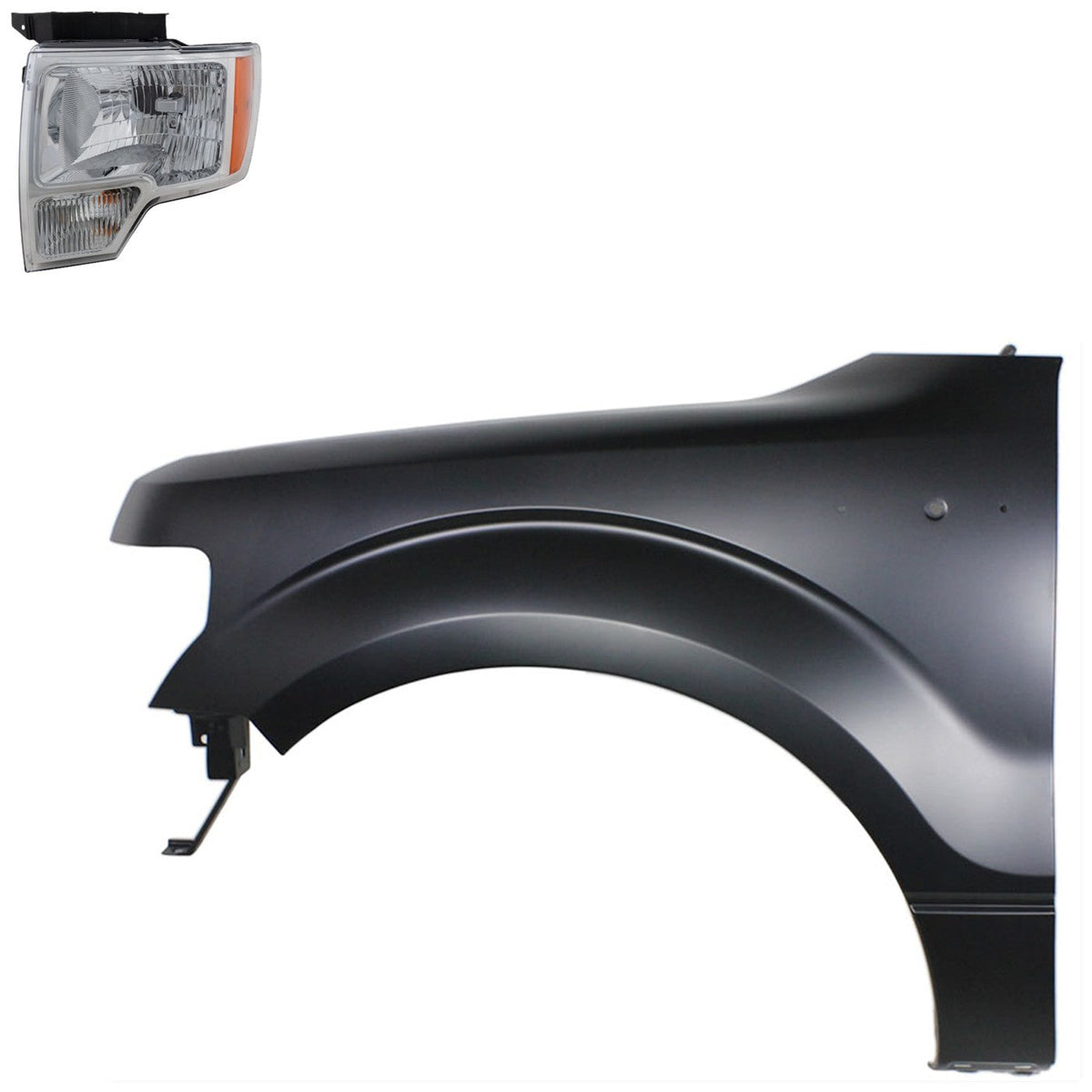 Driver Left Quarter Panel for Ford F-150 (2009–2014)