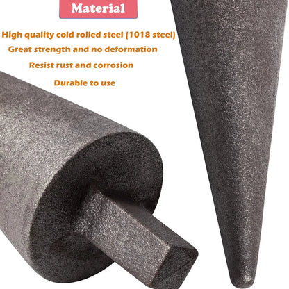 1" Hardy Tool Anvil Mandrel for Blacksmithing