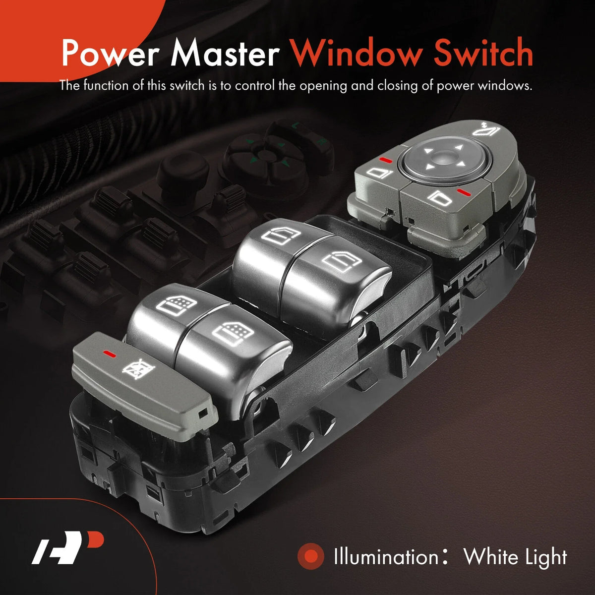 Power Window Switch for Mercedes-Benz E250 E300 E400 E500 (2010–2016)