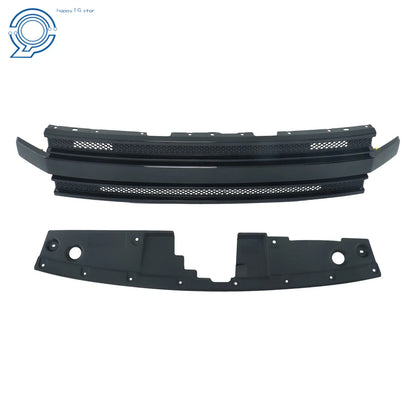 Front Upper Grille Assembly Gloss Black for Ford Flex (2013–2019)