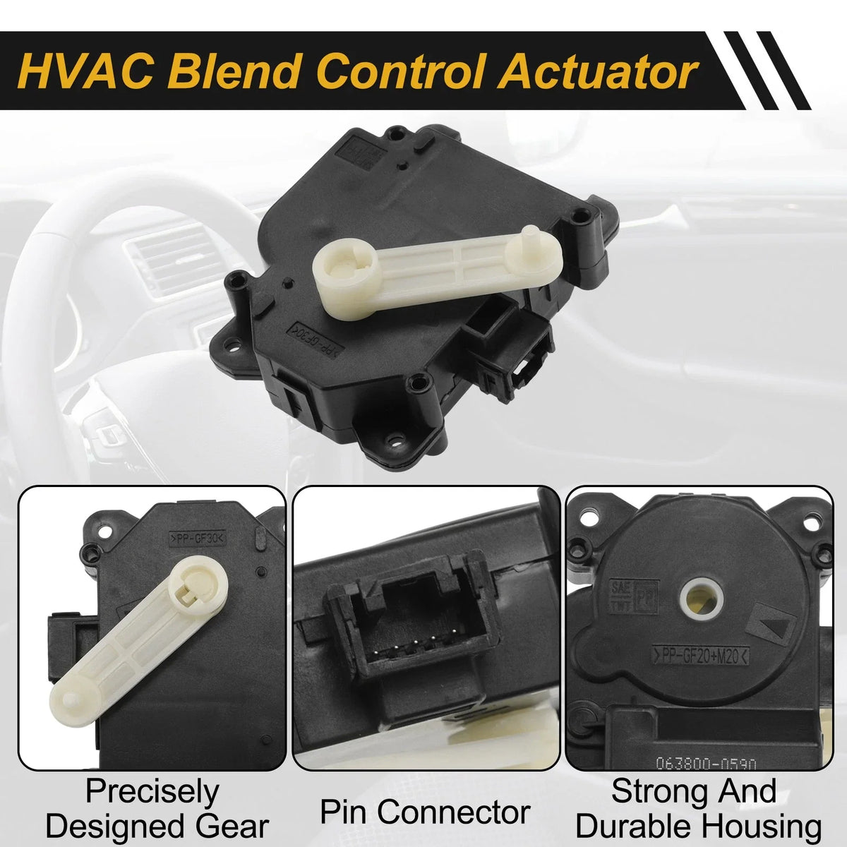 HVAC Heater Blend Door Actuator for Toyota Camry (No. 87106-41051)