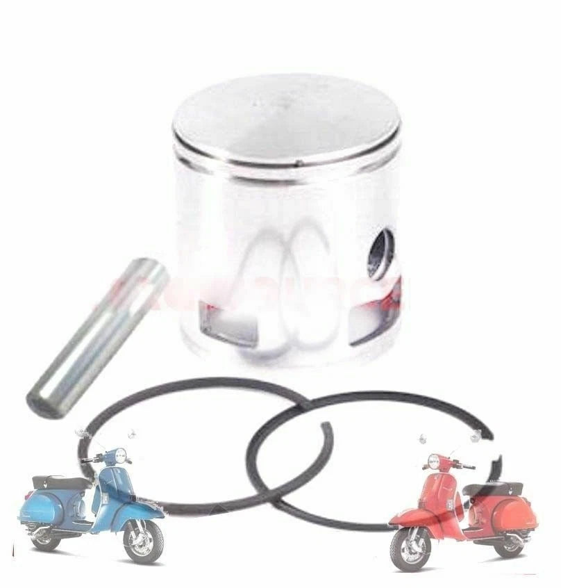 Piston Assembly for Vespa PX LML Star Stella (4th O/s 58.6 mm Flat Head)