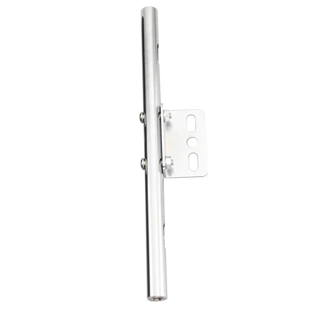 Chrome Short Mount Turn Signal Light Tube Bar Bracket for Harley Dyna (2006-2023)