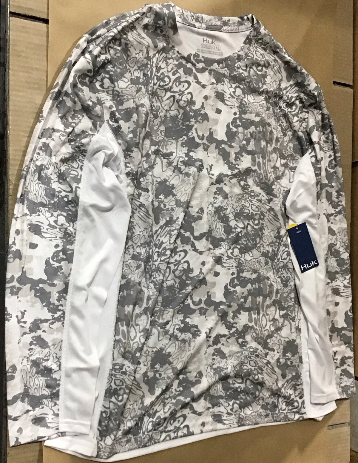 Huk Gear Icon X Tide Change LS for Hogs Back (XXL) H1200442-959-XXL