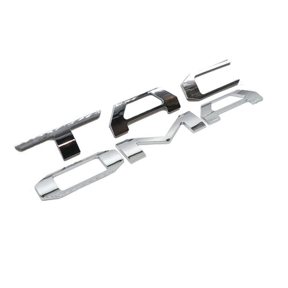 Tailgate Insert Letter for Tacoma (2016–2023) Chrome Off Road Raised Badge