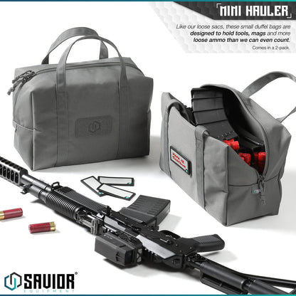 2X Tactical Ammo Duffle Bag for Firearm (SW Gray)