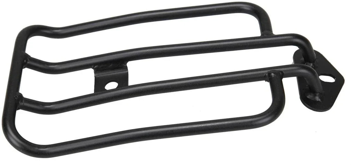 6" Black Solo Seat Luggage Rack for Harley Sportster XL883/1200 (2004-2023)