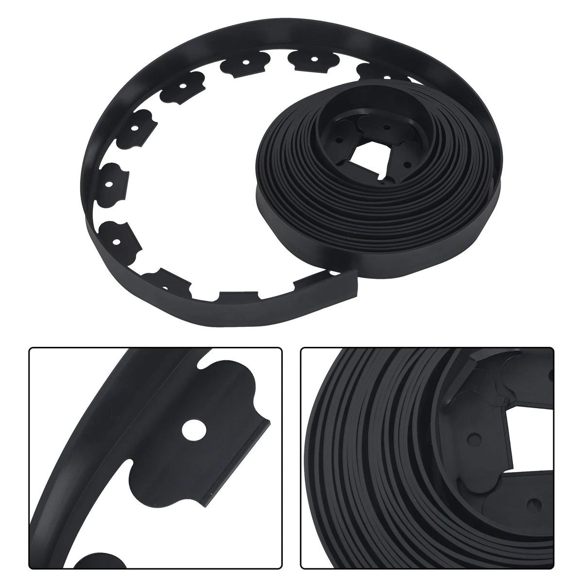 Set of 4 L-shaped Landscape Edging Border Kit for Garden (40 FT)