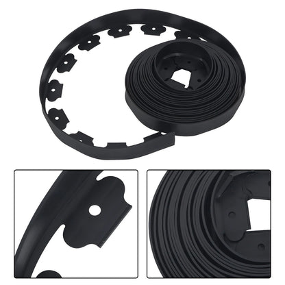 Set of 4 L-shaped Landscape Edging Border Kit for Garden (40 FT)