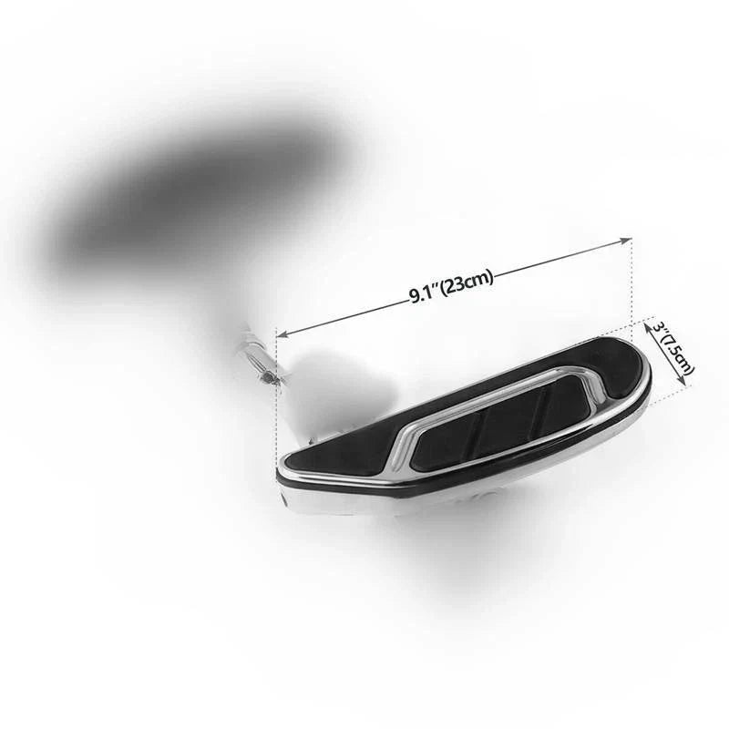 Chrome Rider Driver & Passenger Footboards for Harley Road Glide (1986-2024)