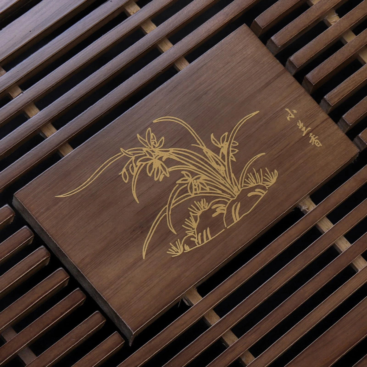 Wooden Tea Tray for Chinese Kung Fu (17 Inch)