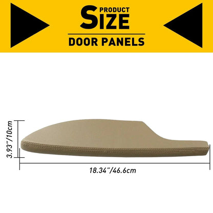 Left Side Armrest Door Panel Beige Leather for Honda Accord Coupe (2008–2012)