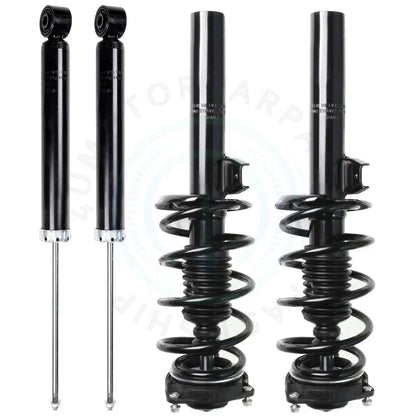 Set of 4 Complete Strut Assembly & Shock Absorbers for Volkswagen Passat Golf (2006–2009)