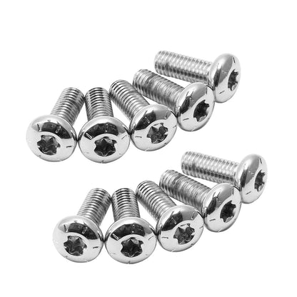 10pcs Rear Disk Brake Rotor Bolts for Harley Touring Electra Road Glide (2009–2023)