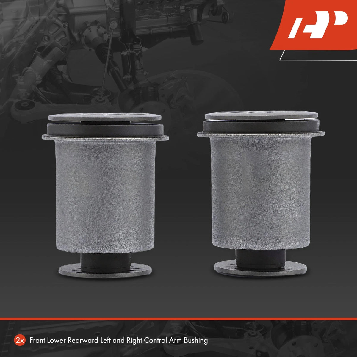 2X Front Lower Rearward Control Arm Bushing for Toyota Tacoma (2005–2015) - 1425043, K200773