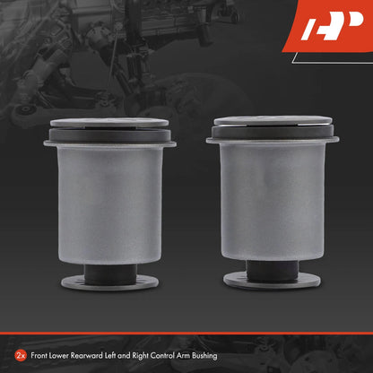 2X Front Lower Rearward Control Arm Bushing for Toyota Tacoma (2005–2015) - 1425043, K200773