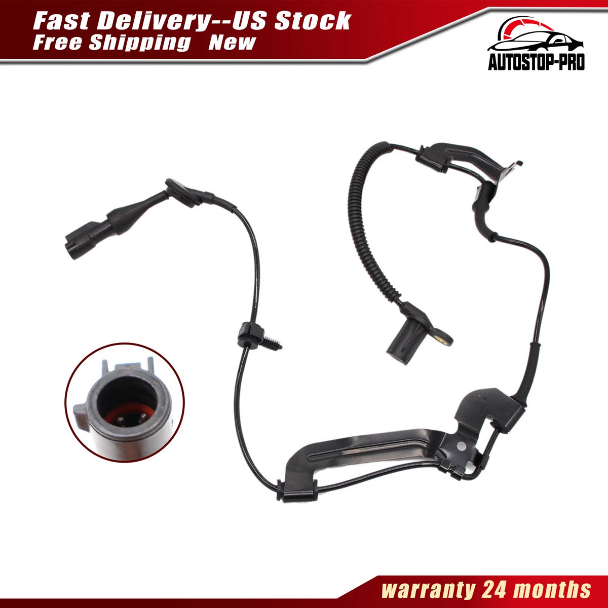 Front ABS Wheel Speed Sensors for Mazda Tribute (2010–2011) 9L8Z2C205A, 5S12309