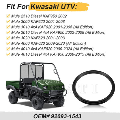 Brake Drum Seal for Kawasaki KAF950 Diesel Mule 2510 3010 (2002–2008)