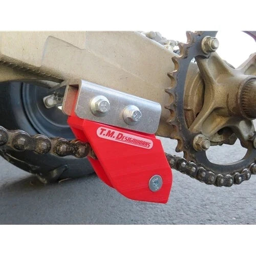 Rear Chain Guide Mount Bracket for Yamaha Raptor 660 (All Years) - Red