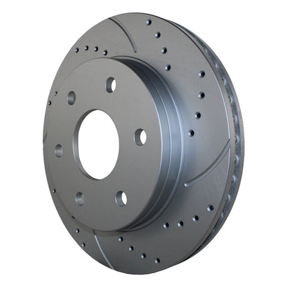 Front Rear Brake Kit with Drilled Rotors & TRW Pro Metallic Pads for Chevrolet GMC V8