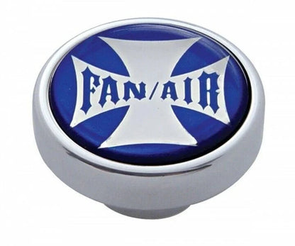 Chrome Aluminum Fan Air Control Knob for (23607)