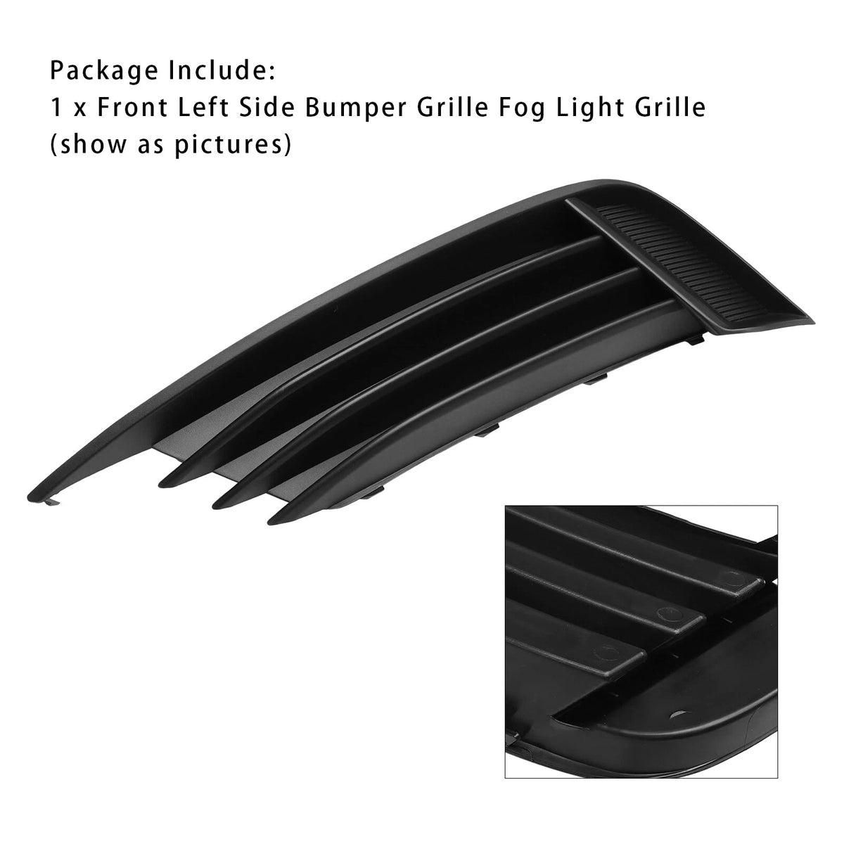 Fog Light Grille Left for Audi A3 S3 (2013–2017) 8V5807681