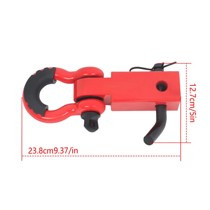 3/4 Shackle Tow Hitch Receiver 2" for Vehicle Trailer (BCK39446K)
