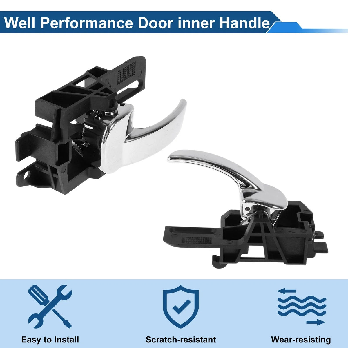 Front Passenger Side Interior Door Handle for Nissan Qashqai J10 (2007–2013) No. 80671JD00E