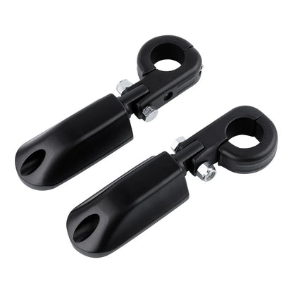 1-1/4" Engine Guard Foot Pegs for Harley Touring Sportster