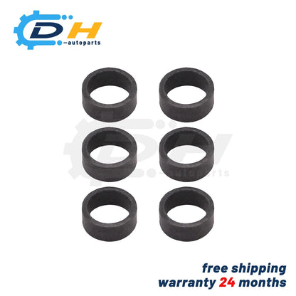 6X Fuel Injector Gasket Ring Kit for BMW 335i 340i 528i (2007–2019) 13537591006