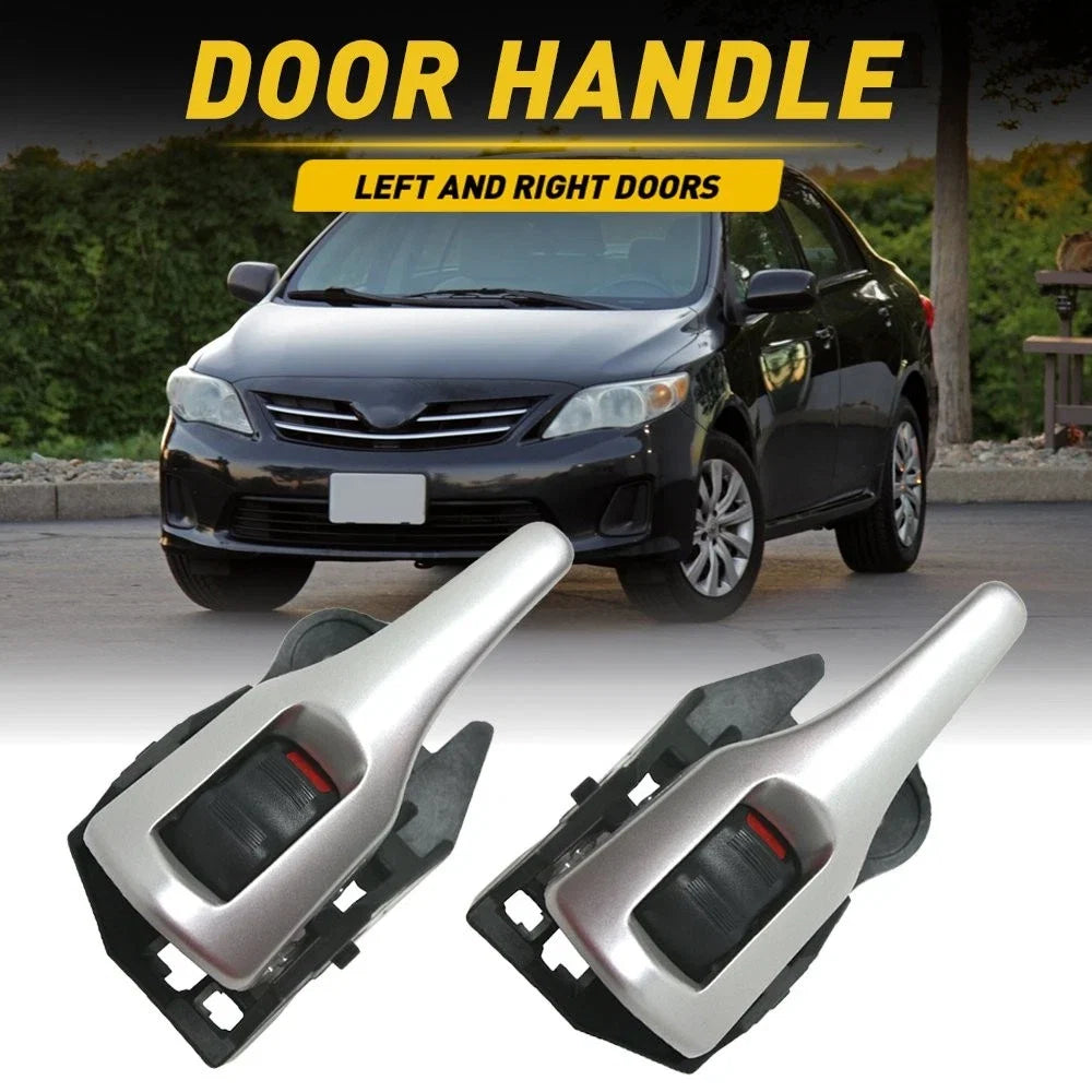Set of 2 Inside Door Handles for Toyota Corolla