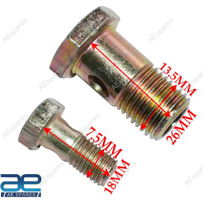 Banjo Bolt Set of 4 for Mahindra 575 DI (Motorcycle Tractor)