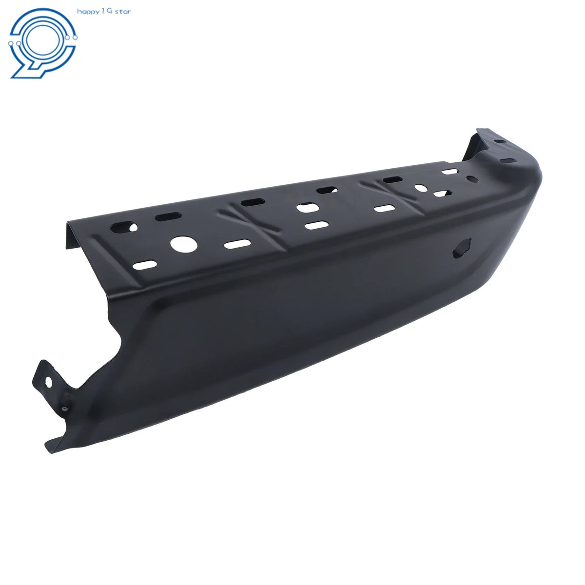 Passenger Side Steel Rear Bumper End Cap for Ford F150 (2021–2023)