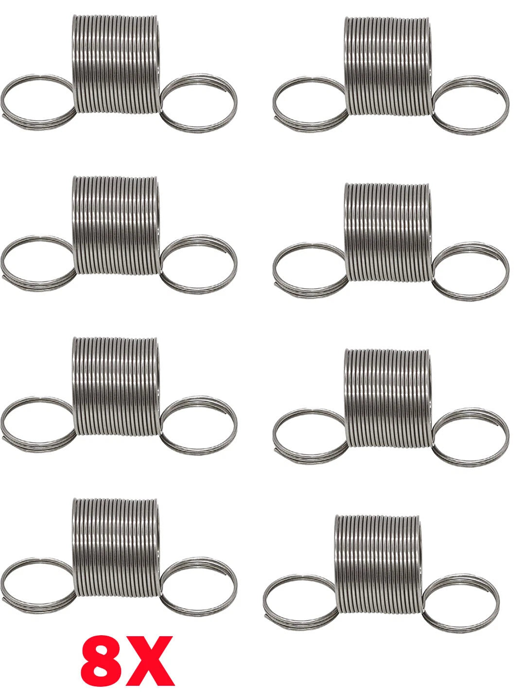 8Pc Washer Suspension Tub Centering Spring for Whirlpool Kenmore