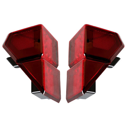 Set of 2 Rear Tail Lights for Polaris Ranger 1000 XP CREW (2018–2022) AUD43744D