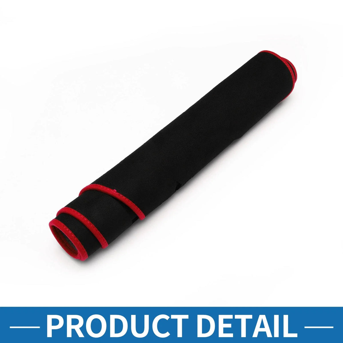 Dashboard Dash Cover Mat for Dodge Challenger (2015–2024) Black Red