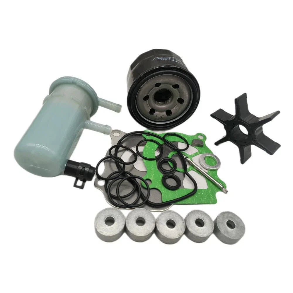 Maintenance Service Kit for Suzuki DF20 DF25 Outboard (17400-95872, 17461-96302)