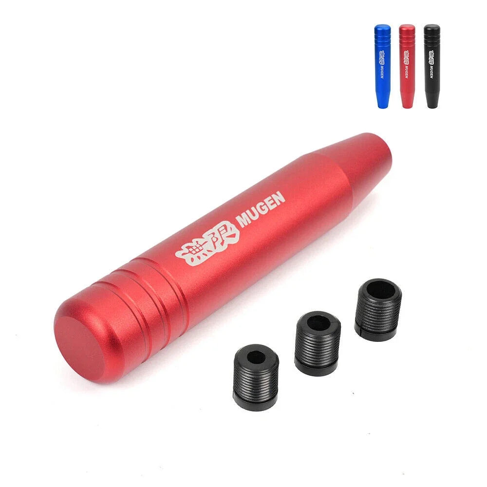 Mugen 180mm Universal Aluminum Black Manual Gear Shift Knob