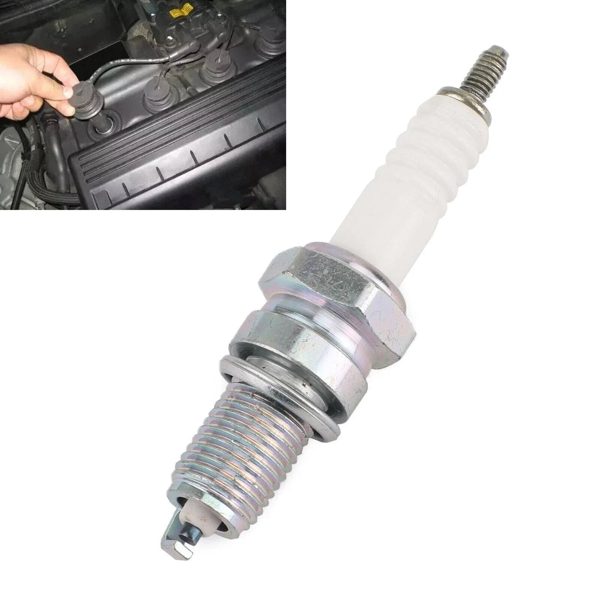 Spark Plug DPR8EA-9 for Honda VF1100 Magna Sabre VT750C GL1200 GL1100 (1982–1998)