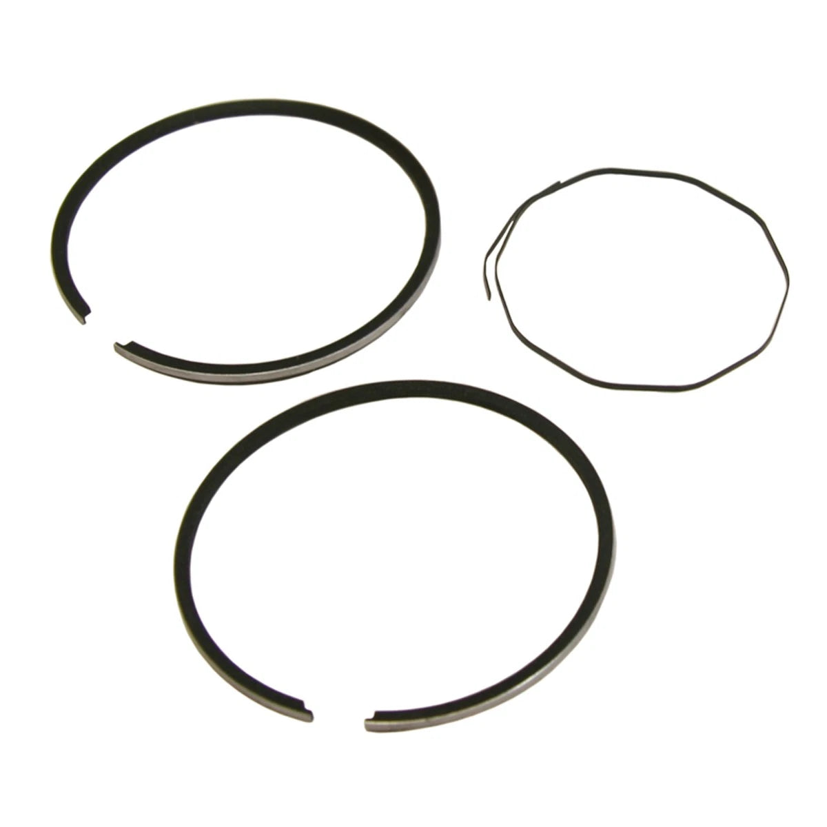 Set of 2 Piston Rings for Suzuki Quadsport 80 & Kawasaki KFX80 (NA-30080R)