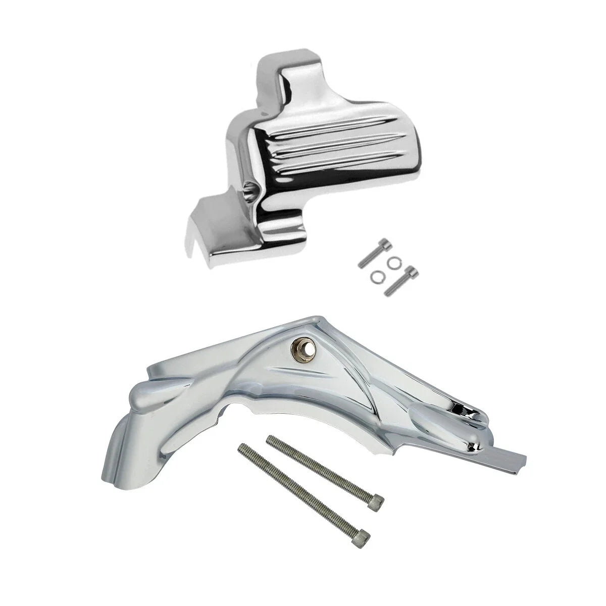 Cylinder Base Side Cover & Starter Cover for Harley Touring (2007–2016) Dyna (2006–2017)