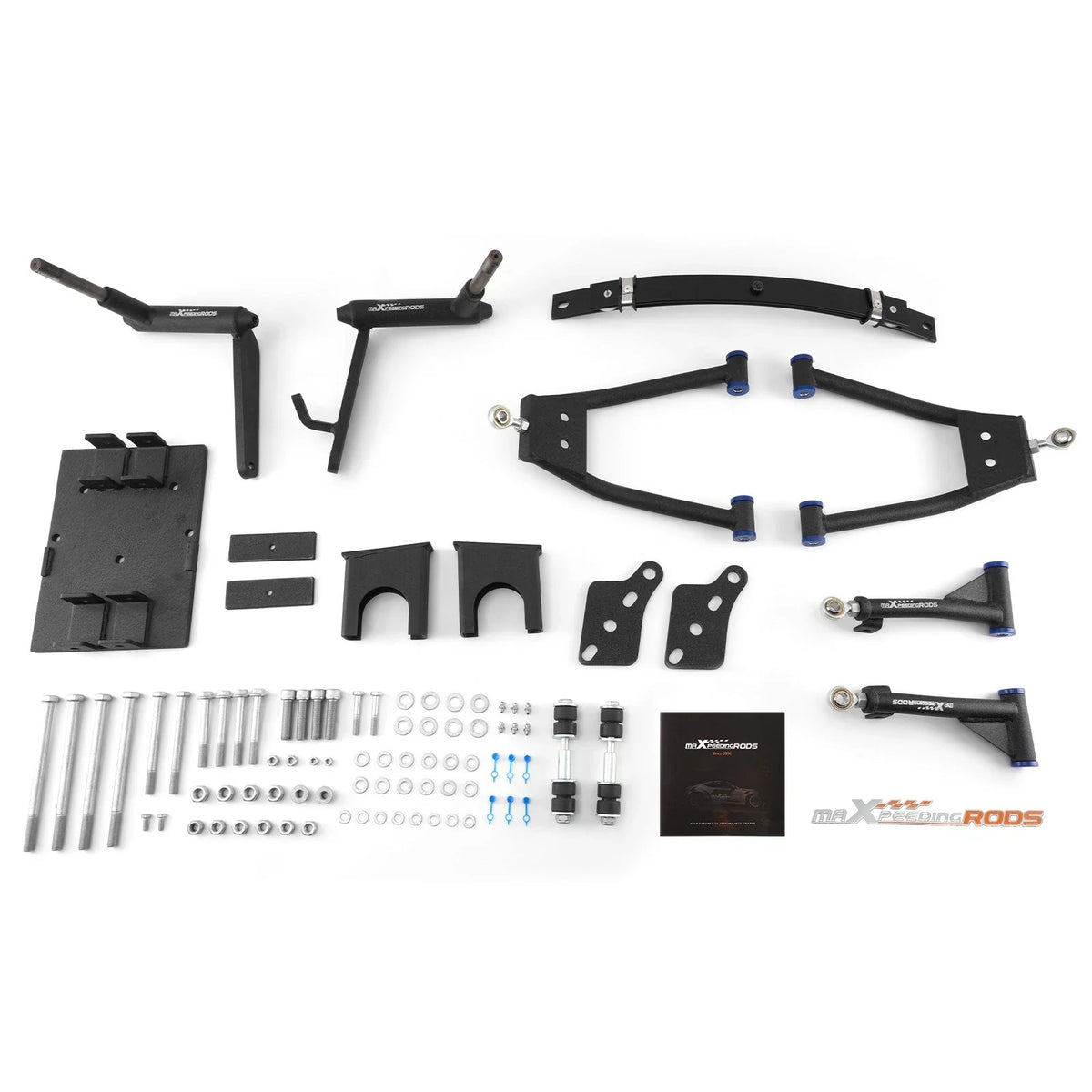 6" Lift Bracket Steel Kit for Club Car DS (1982–2003) Urethane Bushings