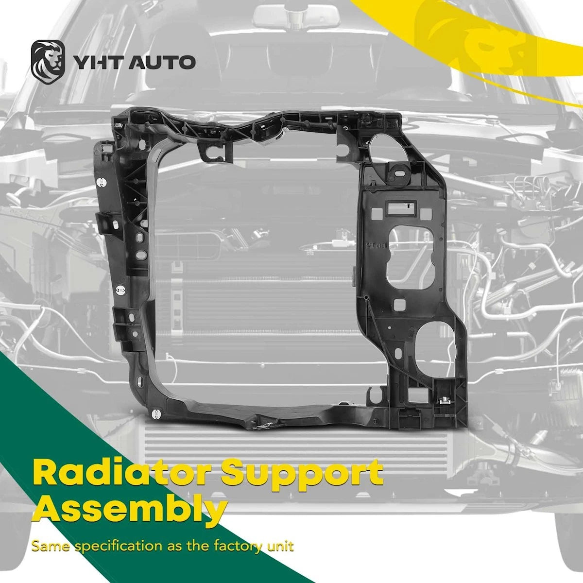 Radiator Support Driver Left for Porsche Macan (2015–2022) 18046225, 95B805295