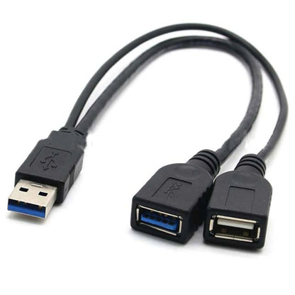 USB 3.0 Data Cable Male to Female Extension Adapter for Universal Use