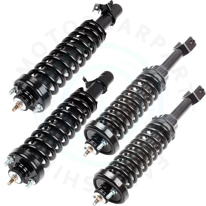 Set of 4 Struts Shocks with Coil Springs for Acura Integra (1994–2001)