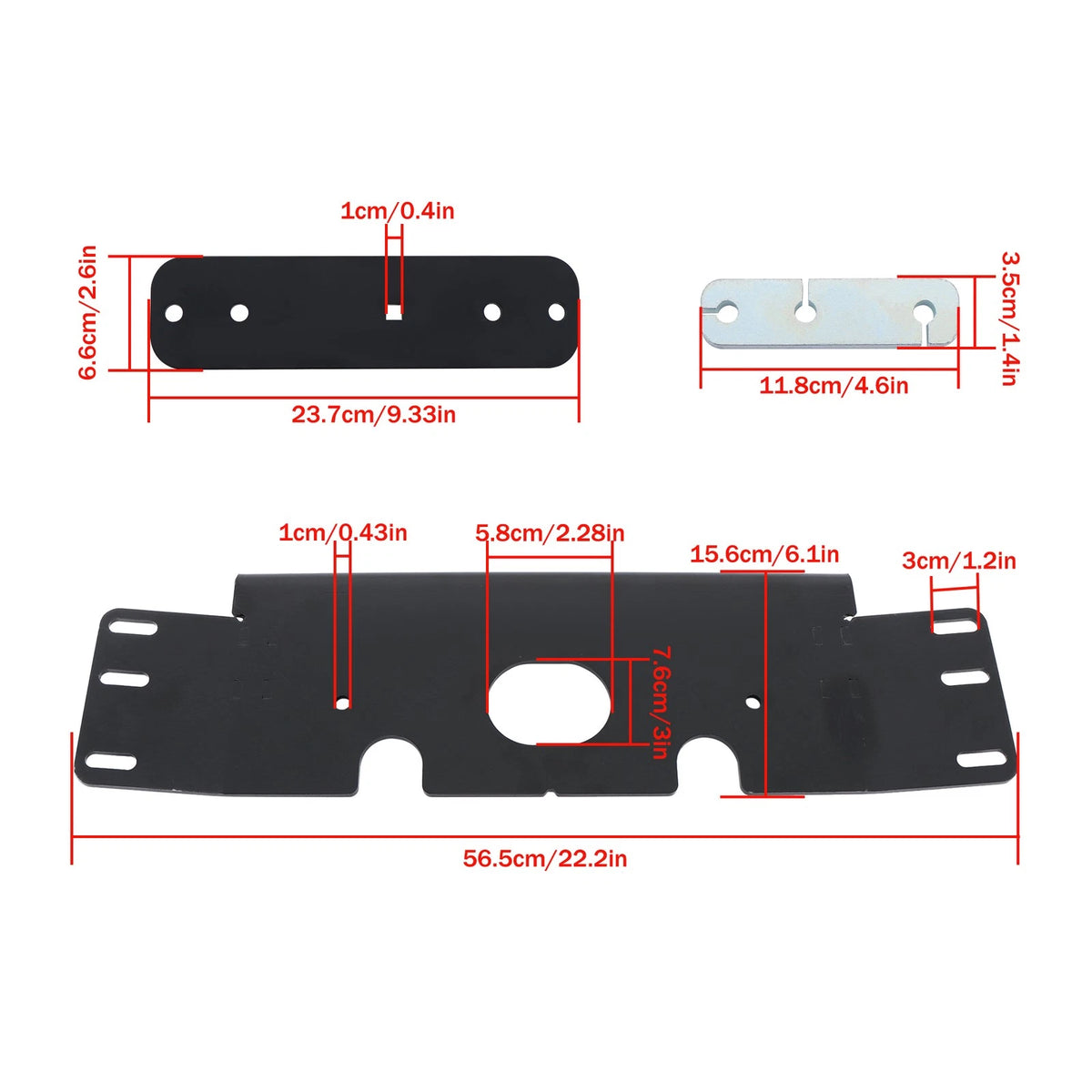 Mid Mount Snow Plow Kit for Polaris Sportsman 450 500 570 600 700 800 (TUR853798I)