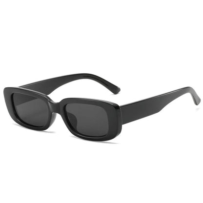 Polarized Rectangle Sunglasses for Women (Trendy Y2K 90s Retro)