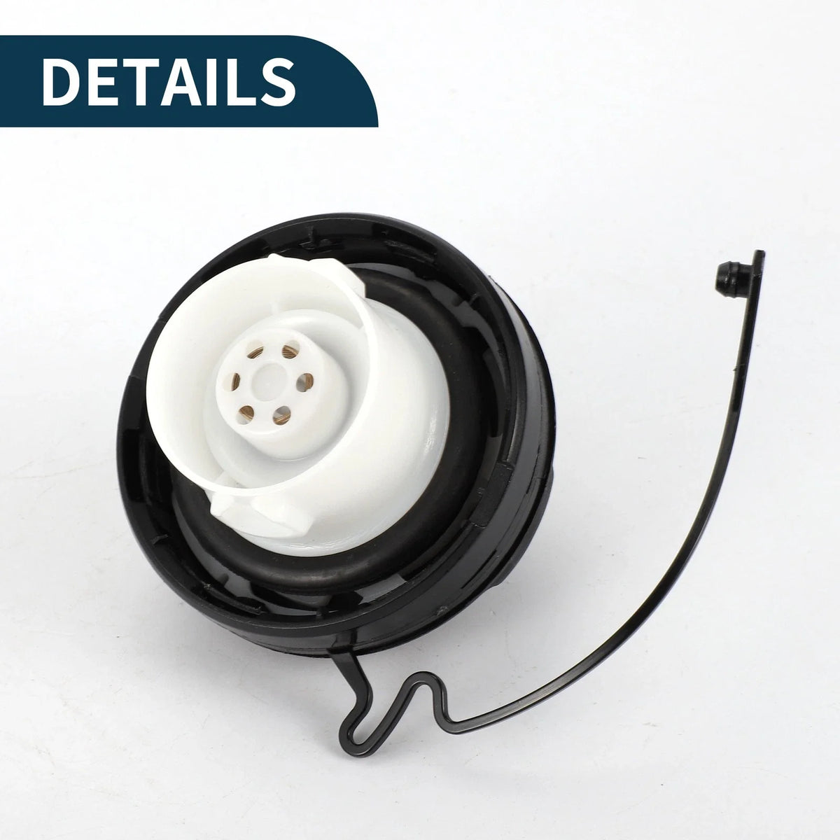 Gas Fuel Cap No. 7730033070 for Toyota 4Runner (2003–2009) Black White